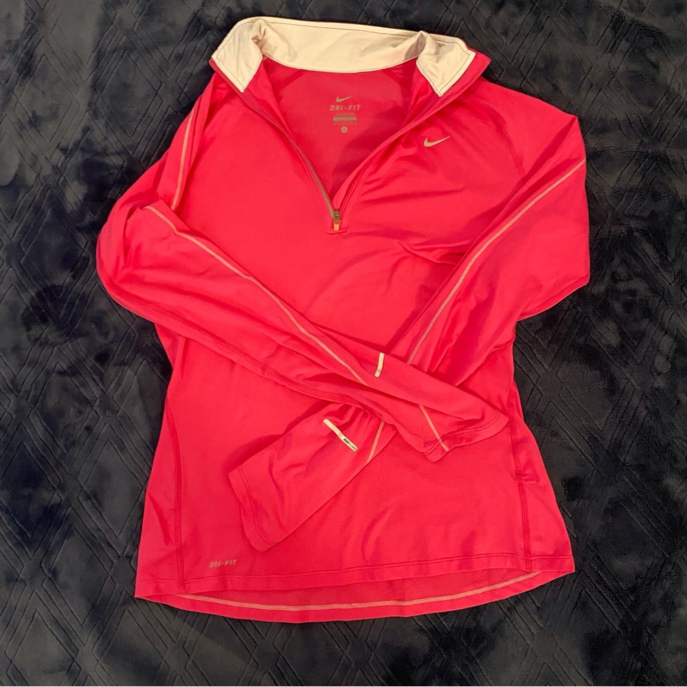 Nike Element Women’s 1/4 Zip Running Top Medium Dri Fit